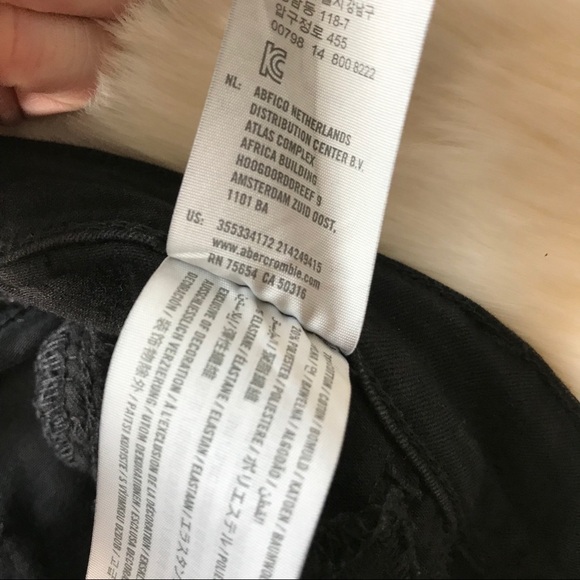 Hollister Black High Rise Legging Crop Jeans 32 - Picture 6 of 7